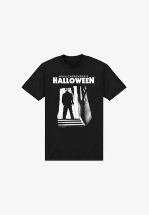 Henry Tiger, HALLOWEEN MICHAEL MYERS TOP OF THE STAIRS - T-Shirt print - black