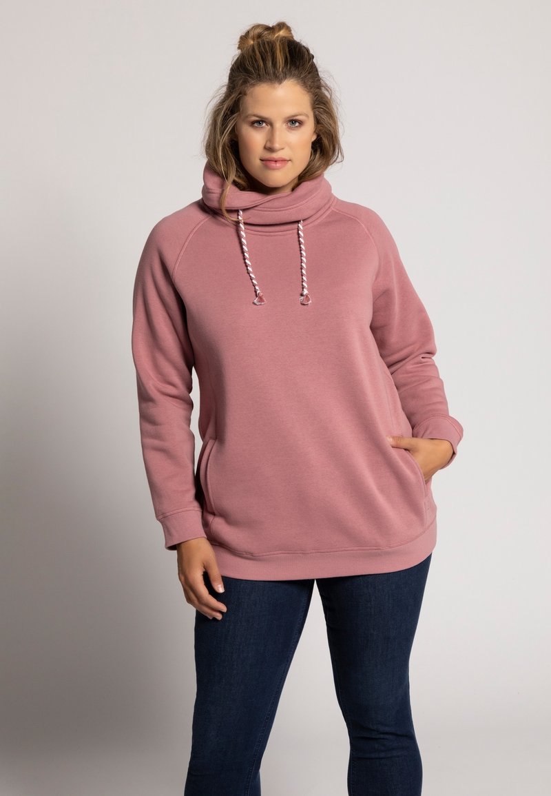 Ulla Popken SCARF-COLLAR - Felpa - rosequartz