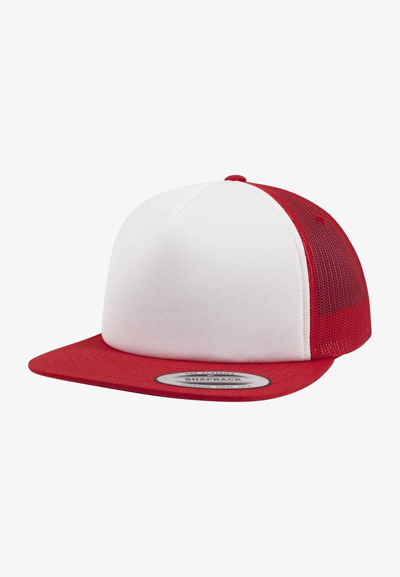 Flexfit FOAM TRUCKER - Cap - red/wht/red
