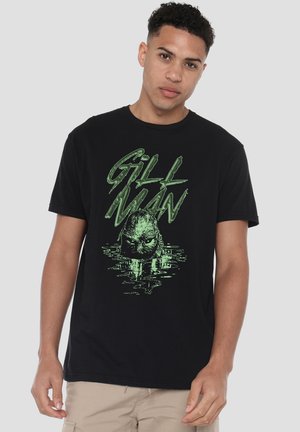 Universal Studios, UNIVERSAL MONSTERS/THE GILL MAN CREATURE - Print T-shirt - black
