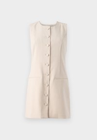 The A&F Mara High-Neck Vest Mini Dress - Freizeitkleid - white