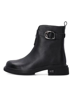 Kovbojské/motorkářské kotníkové boty - black