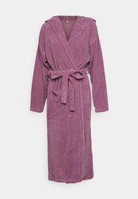 LASCANA BATHROBE MAXI - Dressing gown - mauve/berry - Zalando.ie
