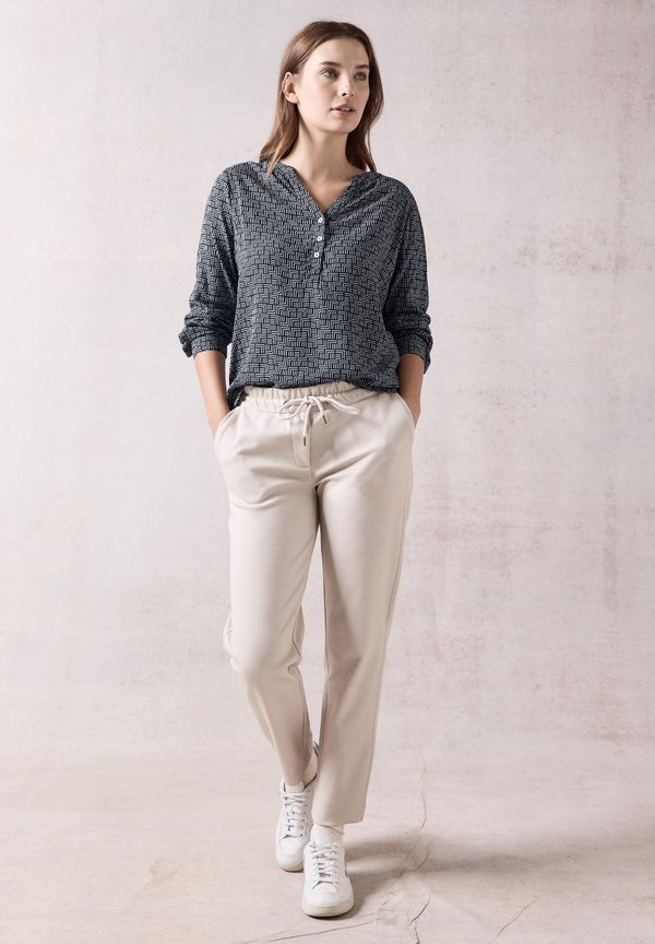 BEDRUCKTE  - Bluse - blau