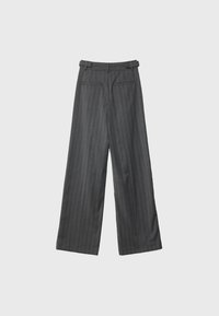Stradivarius Broek - dark grey