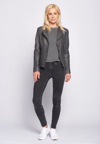 Maze SALLY - Leren jas - grey