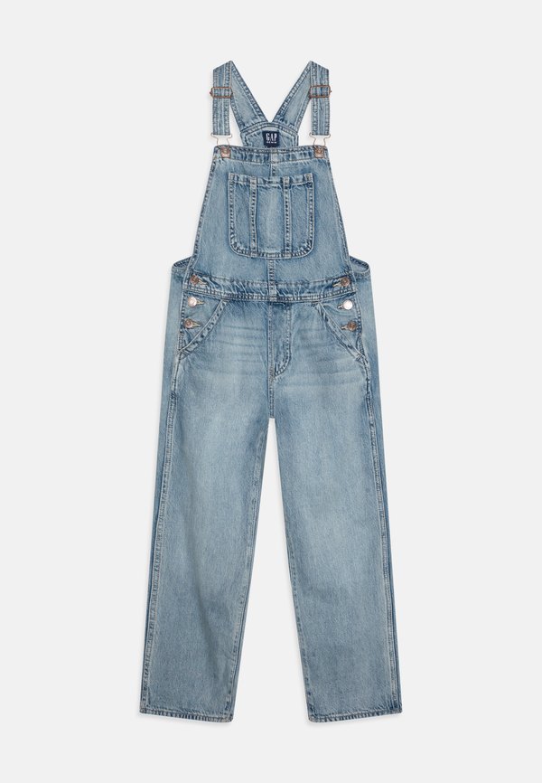 GIRLS - Dungarees - light wash
