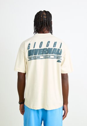 ENTRIAMO TEE - Print T-shirt - off white