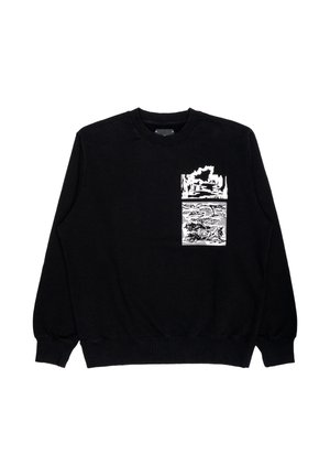 GIROCOLLO PANKU - Sweatshirt - nero