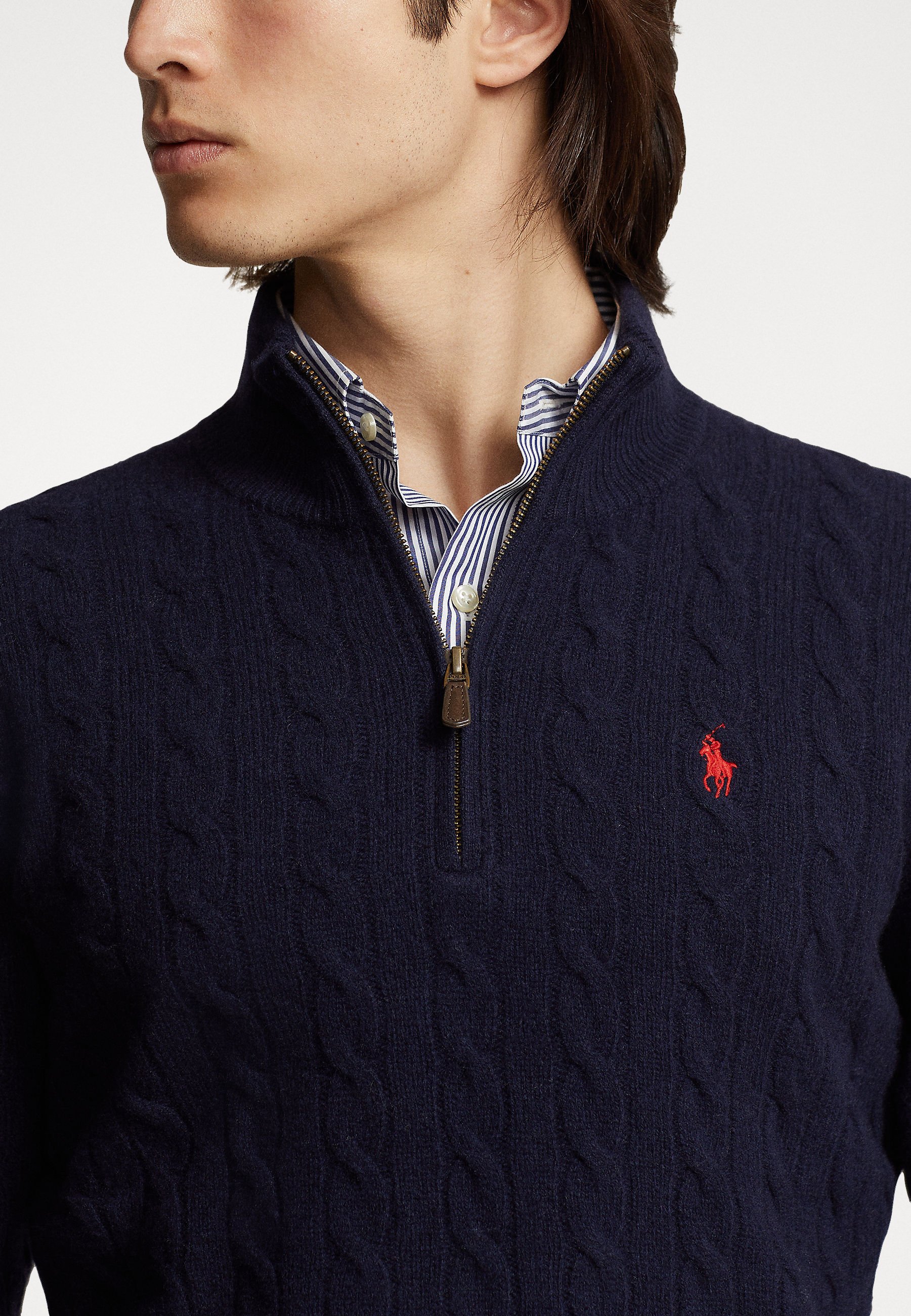 Polo Ralph Lauren CABLE-KNIT WOOL-CASHMERE JUMPER - Jumper