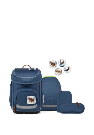 SET - Schulranzen Set - schneebärstöber - blau