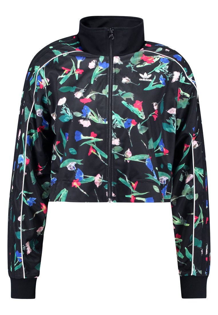 adidas Originals TRACK Trainingsjacke multicolorschwarz adidas Allover Print Originals Jacke multicolor, Größe:38