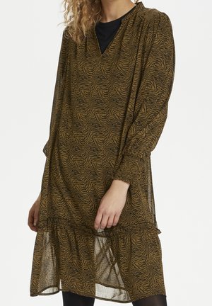 Day dress - brown
