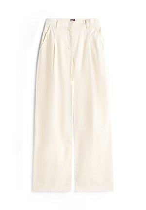 Tommy Jeans, WIDE LEG - Παντελόνι - ancient white
