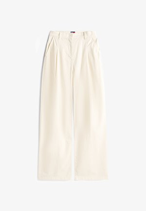 Tommy Jeans, WIDE LEG - Pantalon classique - ancient white