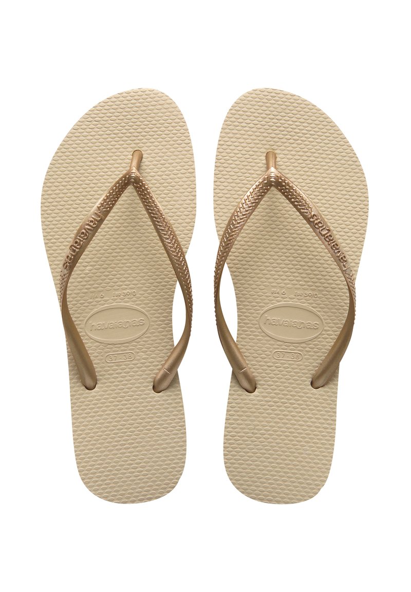 Havaianas - SLIM - Varvassandaalit - beige, Suurenna