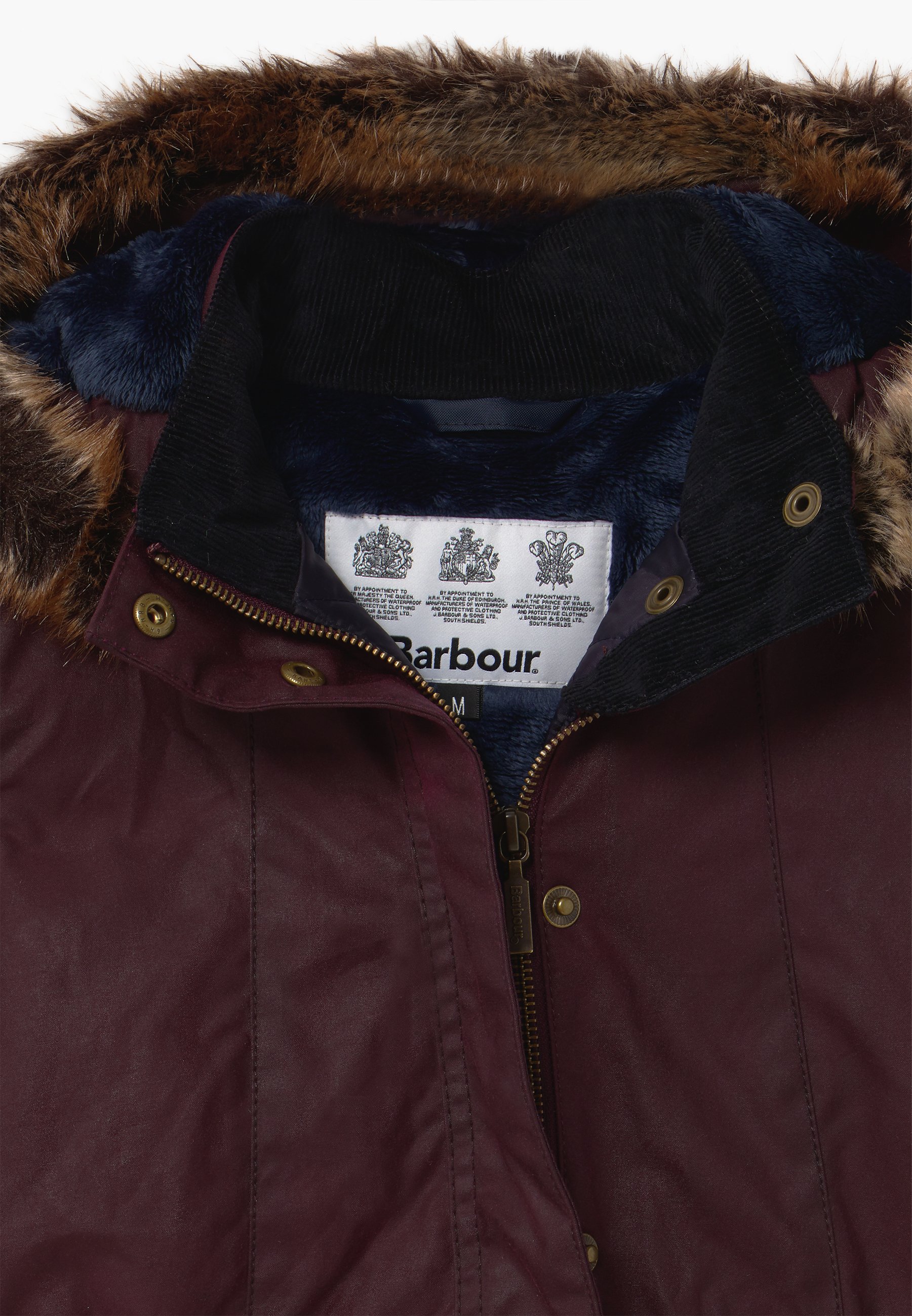 winter barbour coat
