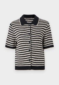 CARDIGAN SHORT SLEEVE - Cardigan - black