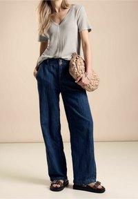 Street One Printtipaita - mottled beige