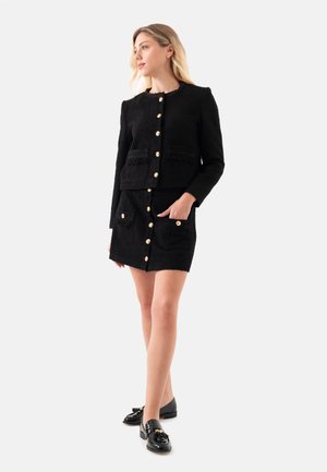 Just Like You TWEED SHORT WITH POCKETS.. - Blazer - black