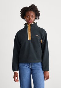 Columbia - HELVETIA™ II CROPPED HALF SNAP  - Sweat polaire - black Image miniature 1
