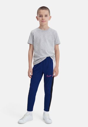 ACADEMY UNISEX - Tepláky - blue void/white/black/pinksicle