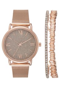 Anna Field SET - Hodinky - rose gold-coloured
