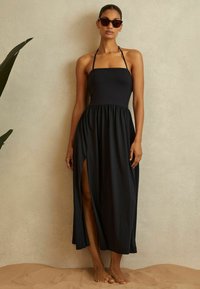 Reiss REGULAR FIT - YARA BEACH czarny