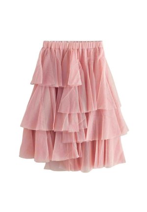 LAYERED - REGULAR FIT - sukňa v tvare A - pink