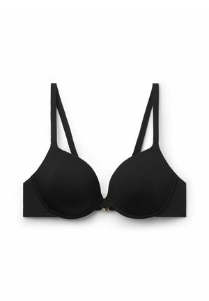Calzedonia, PREMIUM FIT PUSH UP - Top de bikini - black