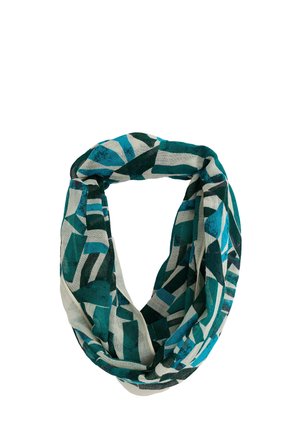 Seasalt Cornwall PRETTY CIRCLE - Snood - teal cornish stones chalk
