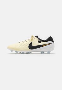 Nike Performance - TIEMPO LEGEND 10 PRO - Formēti futbola apavi ar radzēm - lemonade/black/metallic gold coin Miniatūras attēls 1