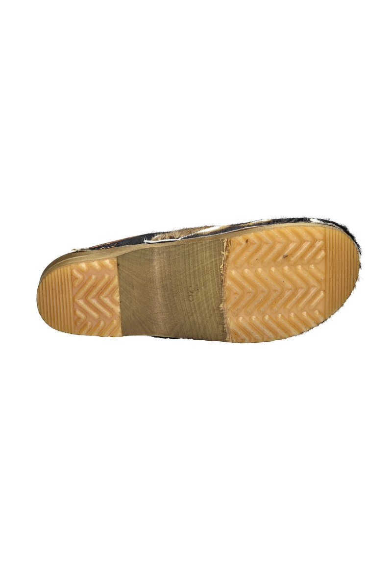 Zoccoli In Pelle Sanita Caroline - Originali Danesi Con Suola Legno, Fatto A Mano - Foto 7