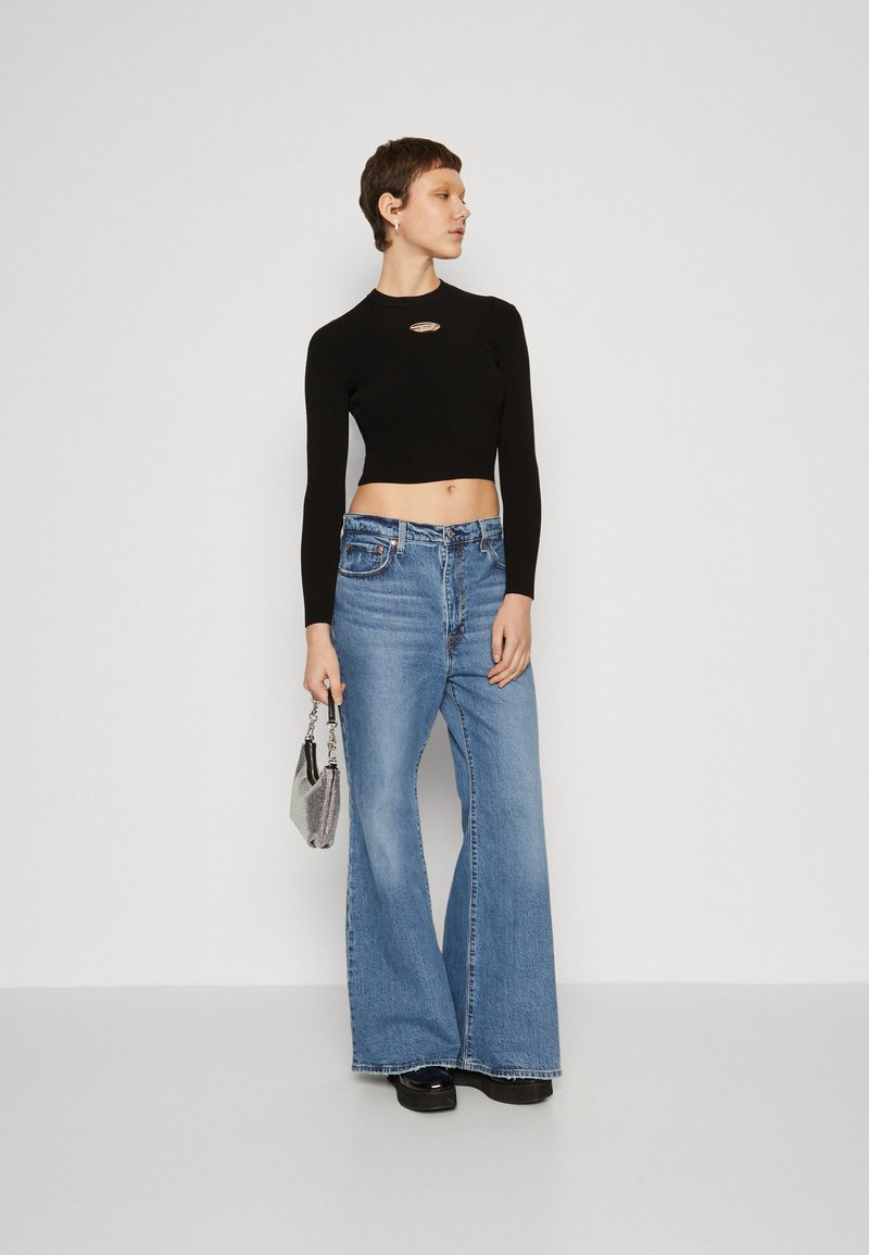Camicia Diesel M-areesa Maglia Donna | Modello In Maglia | Colore Cornstalk E Black Black