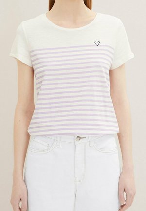 T-shirt print - purple