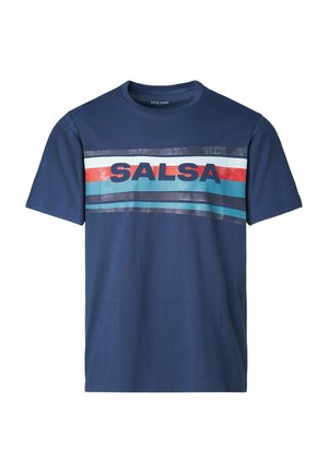 REGULAR - Camiseta estampada - blau
