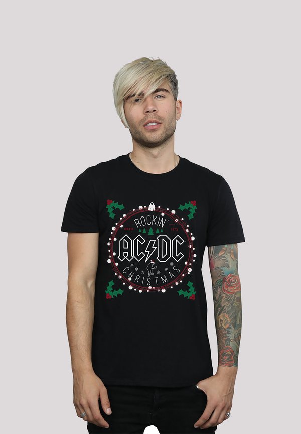 ACDC ROCKIN CHRISTMAS   - T-Shirt print