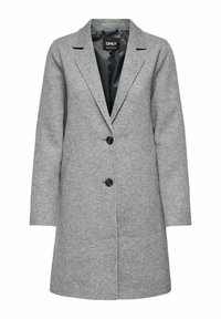 Manteau ONLY ONLCARRIE - Long, Col à Revers, Boutonnage, Doublure Polyester