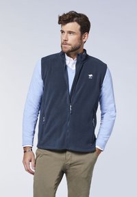 Polo Sylt ANTI-PILLING-FINISH - Weste -  total eclipse