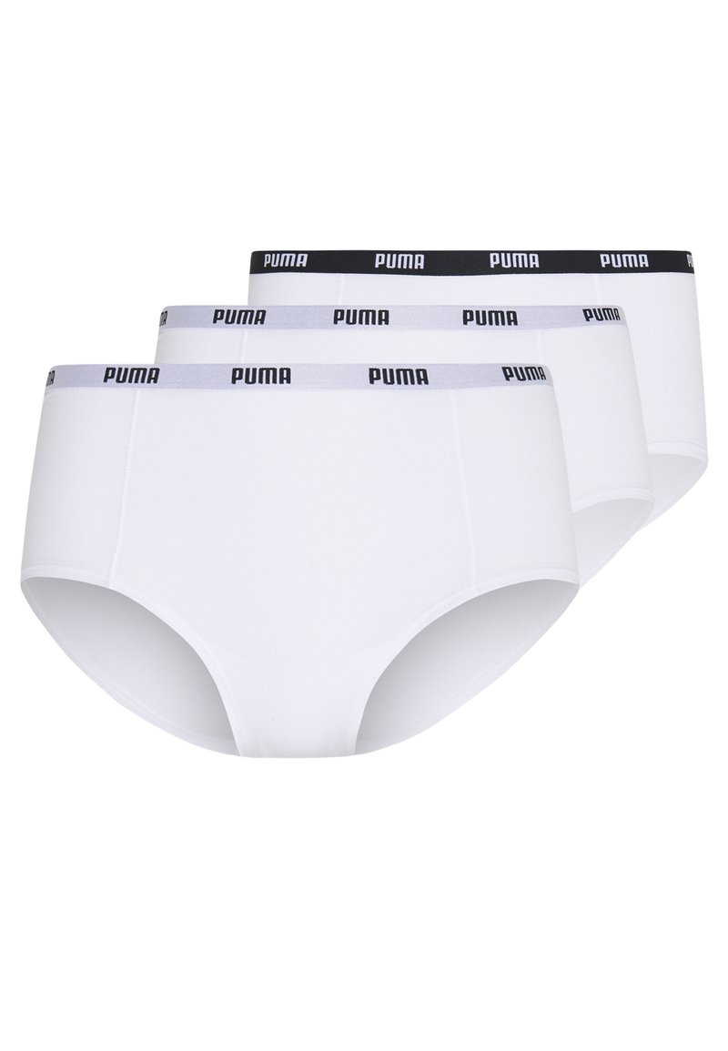 Puma - MINI SHORT 3 PACK - Underkläder - white, Förstora