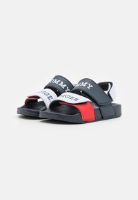 Tommy Hilfiger JOEL - Sandalen - white/blue/red