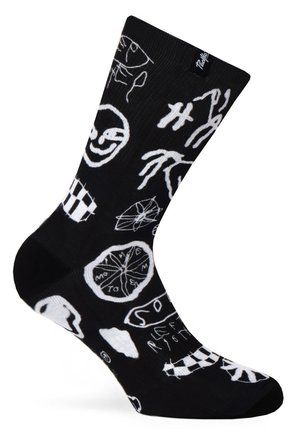 Pacific and Co VOGEL UNISEX PERFORMANCE - Strømper - black/white