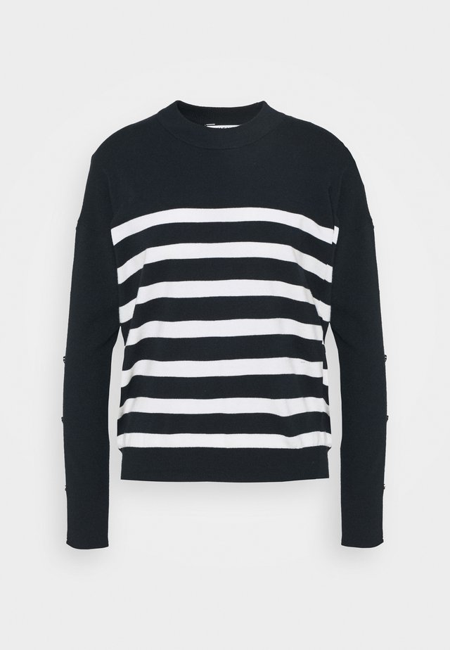 Pullover - bleu marine