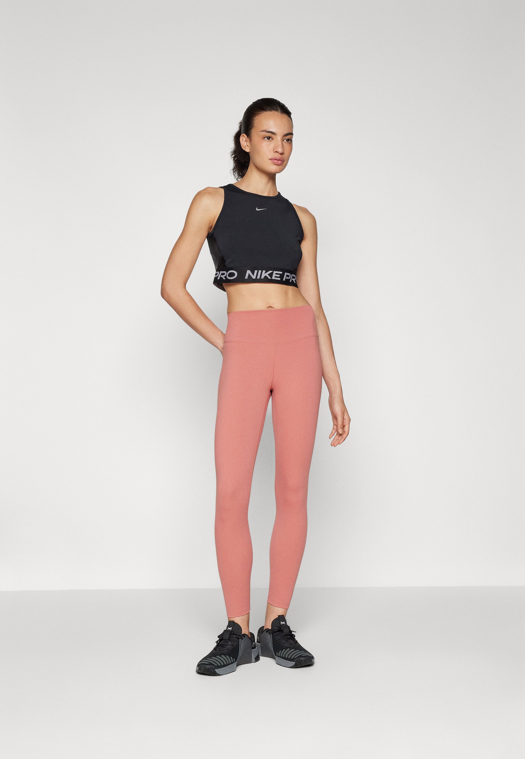 nike training one tight leggings in pink