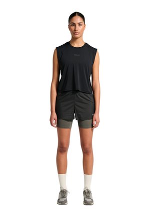 HALO, UNISEX, czarny melanż