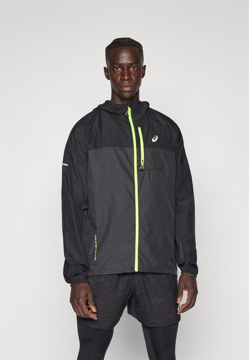 ASICS FUJITRAIL PACKABLE JACKET - Neperpučiamoji striukė - performance black