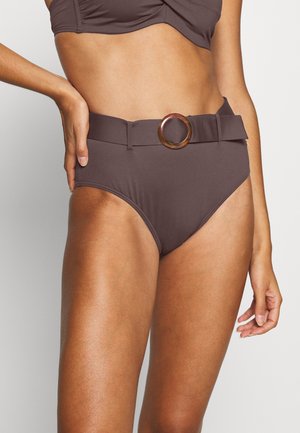 PANT HIGHWAIST - Badehose Slip - brown