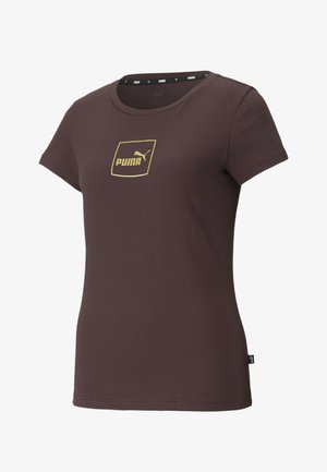 Puma, T-shirt imprimé - brown