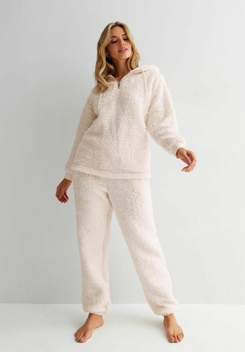 New Look Fleece jumper - off white/off-white - Zalando.de