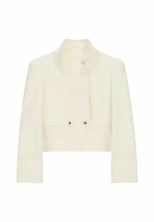 Imperial, GIACCA CORTA DOPPIO PETTO - Giacca leggera - off white